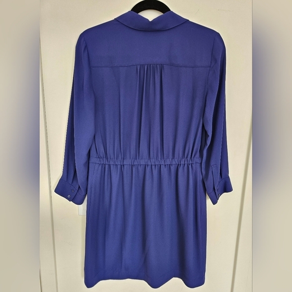 Loft Tie Waist Shirt Dress - Picture 4 of 9